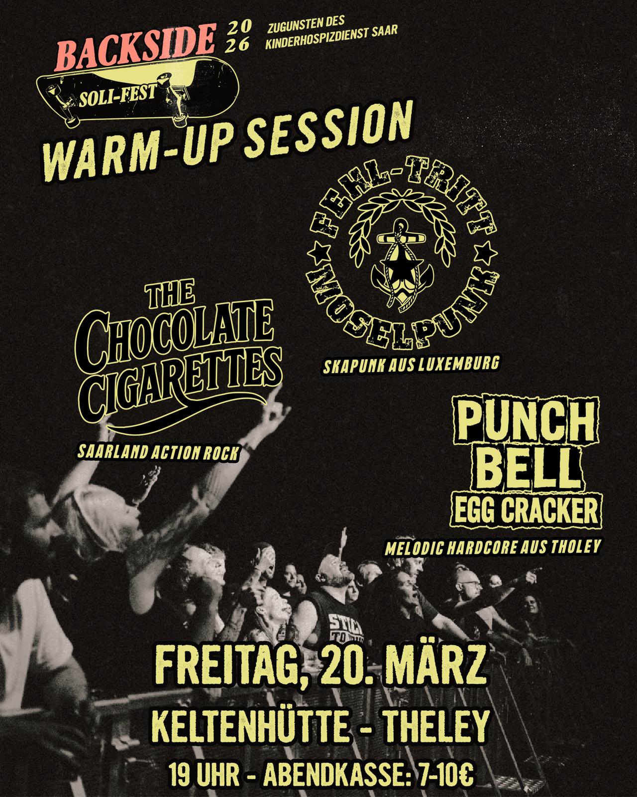 Backside-Warmup mit TCC